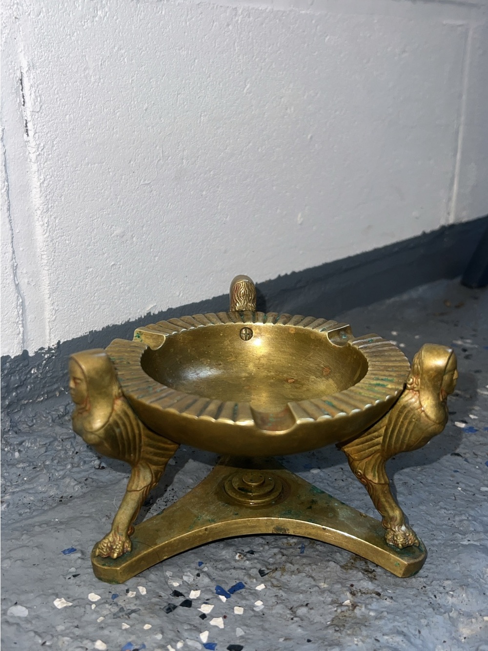 Early 20th Century Egyptian Revival Sphinx Ashtray by the Wm. H. Jackson Co.